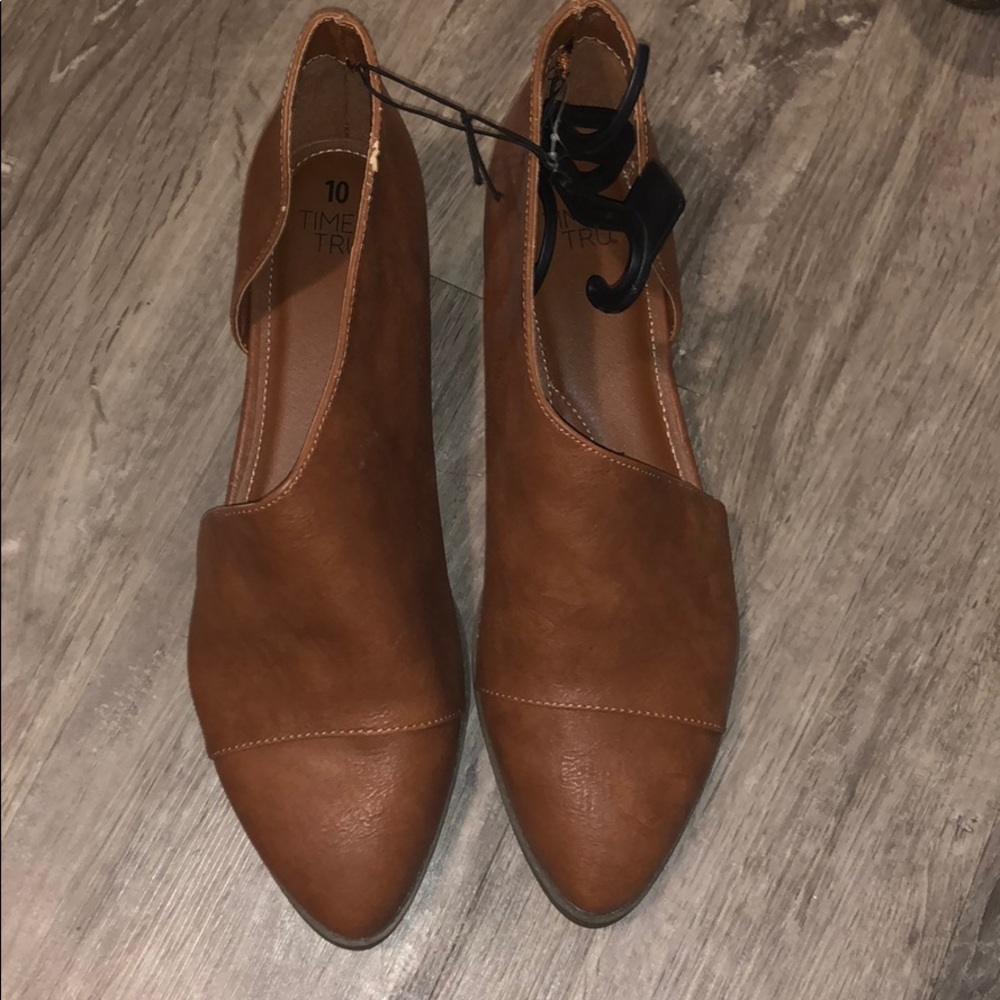 Brand new cut out booties